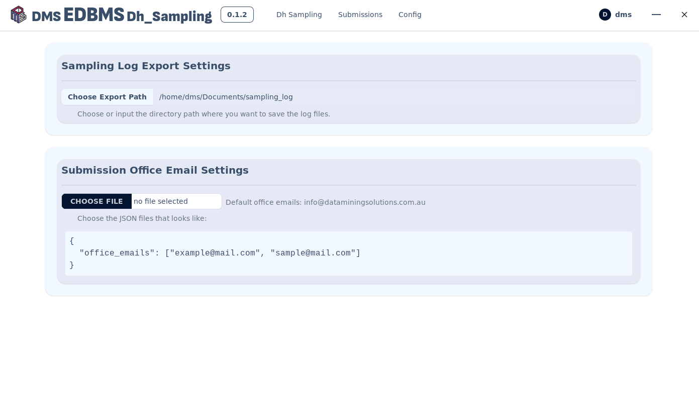 Changing lab email recipients